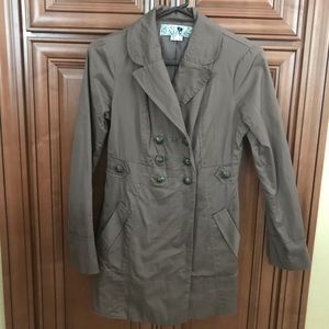 Light brown military style jacket